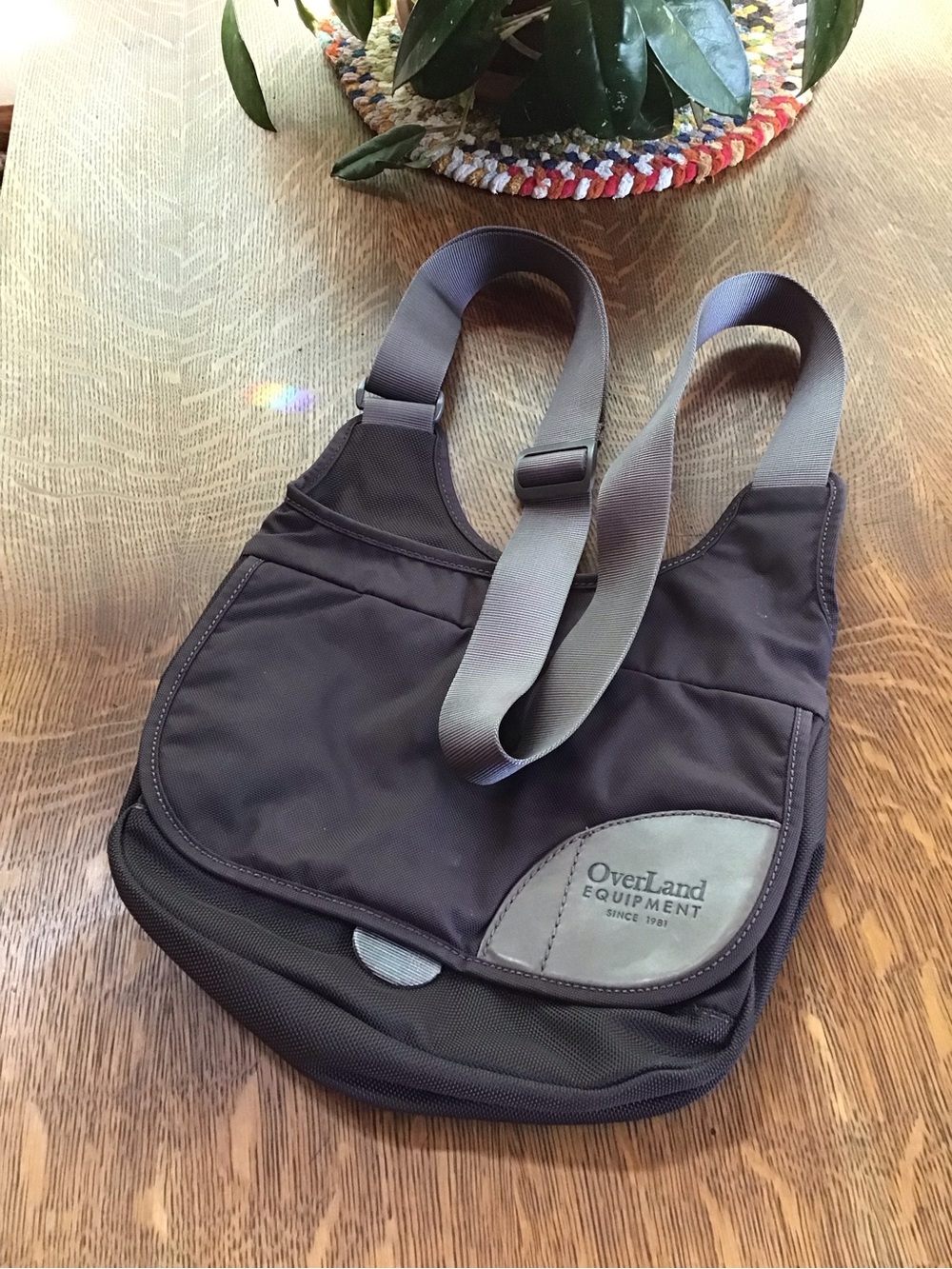 Overland Equipment Women's Brown Crossbody Messenger Bag